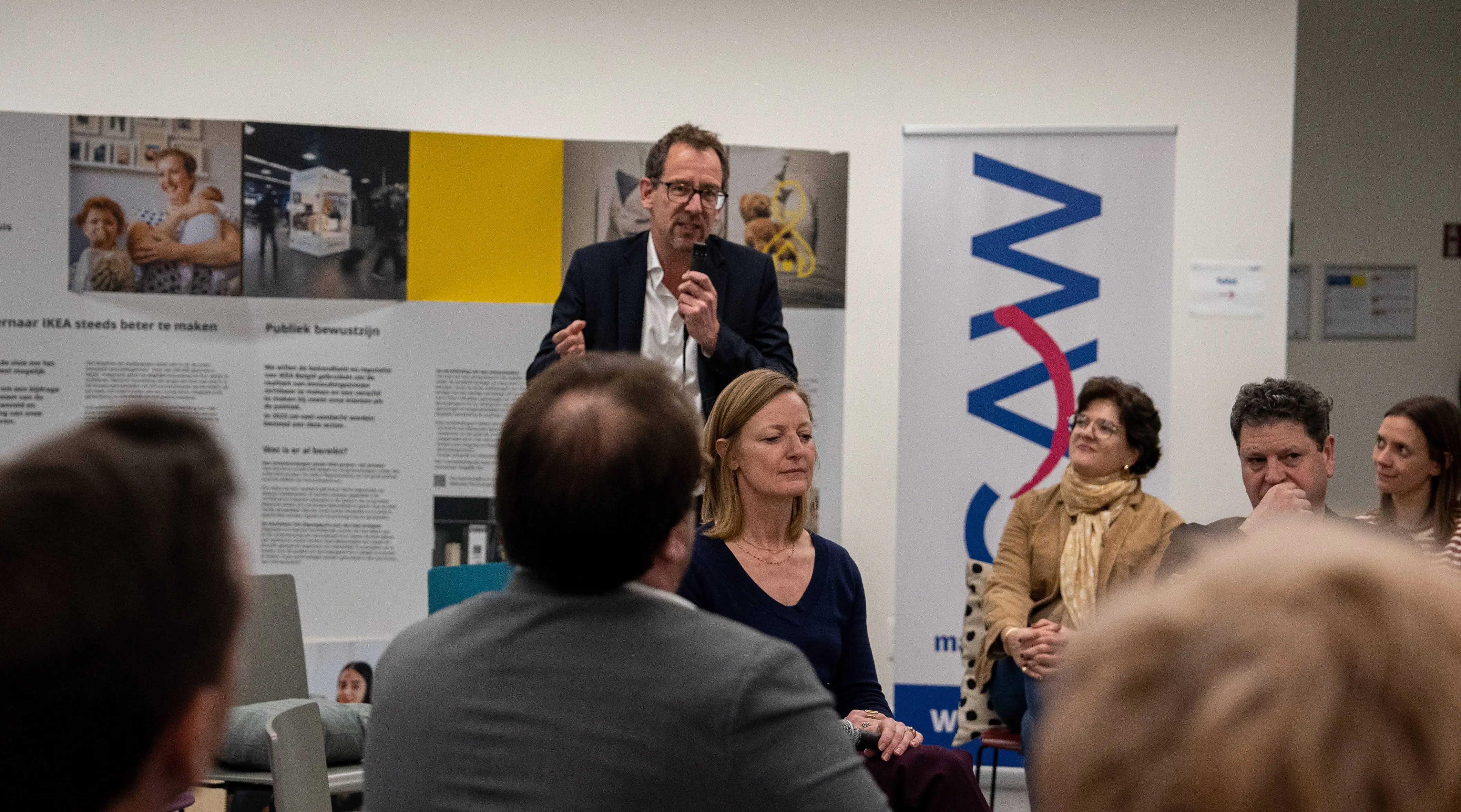 Speech van de CEO van IKEA België, André Schmidtgall, ter opening van het debat.